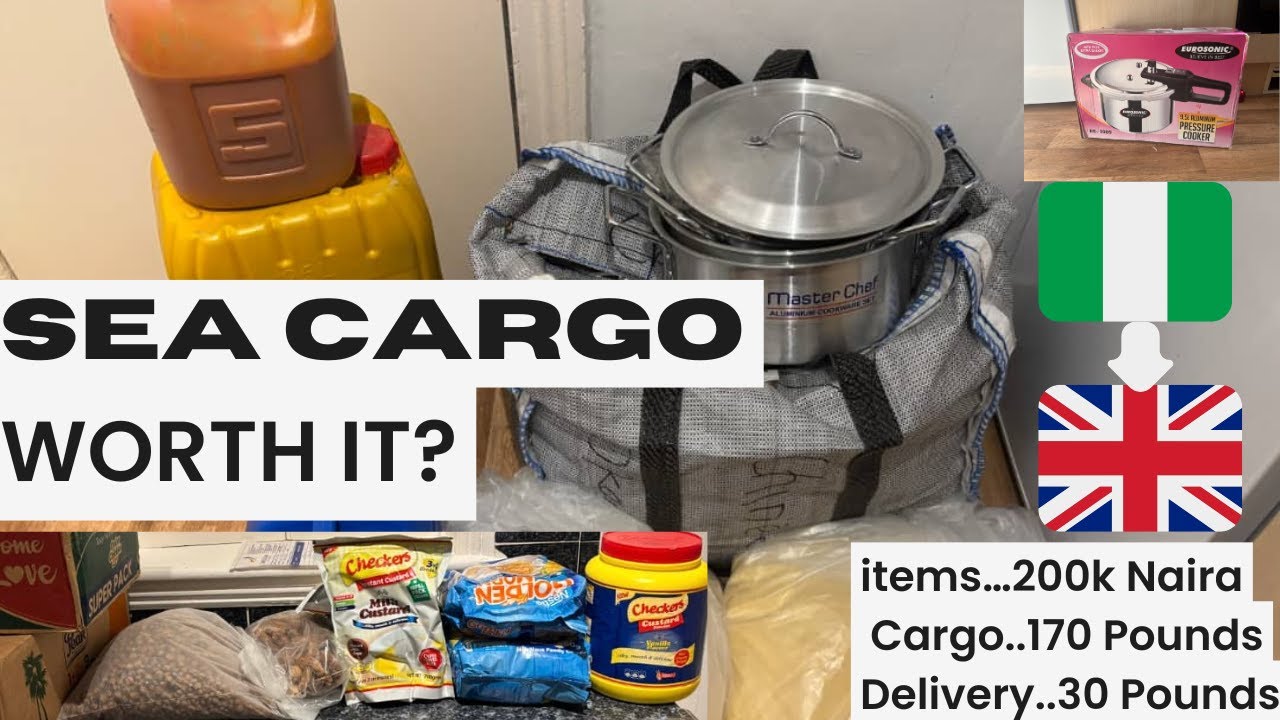 How I Shipped Food to the UK by Sea! Full Process, Cost & Tips 🚢