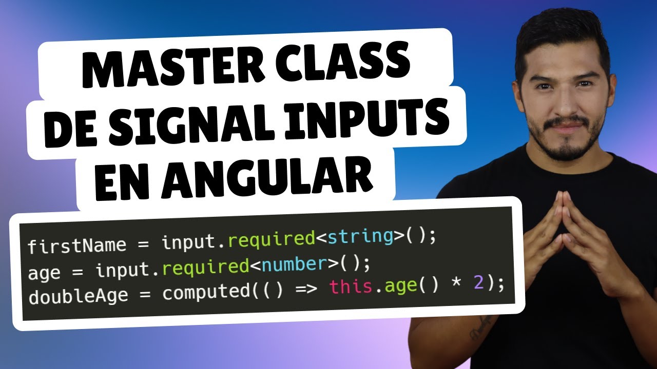 Domina Signal Inputs en Angular: Mejora Rendimiento y Reactividad
