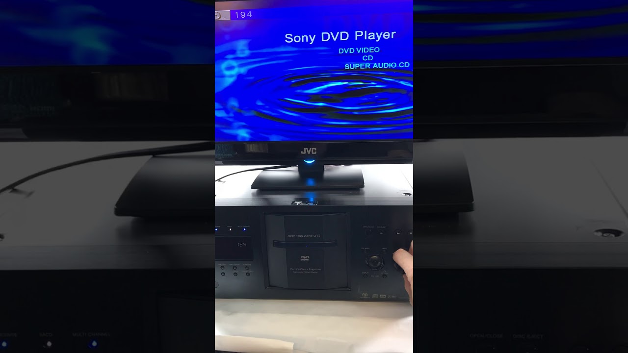 Sony DVP-CX777ES CD/DVD Player Demo