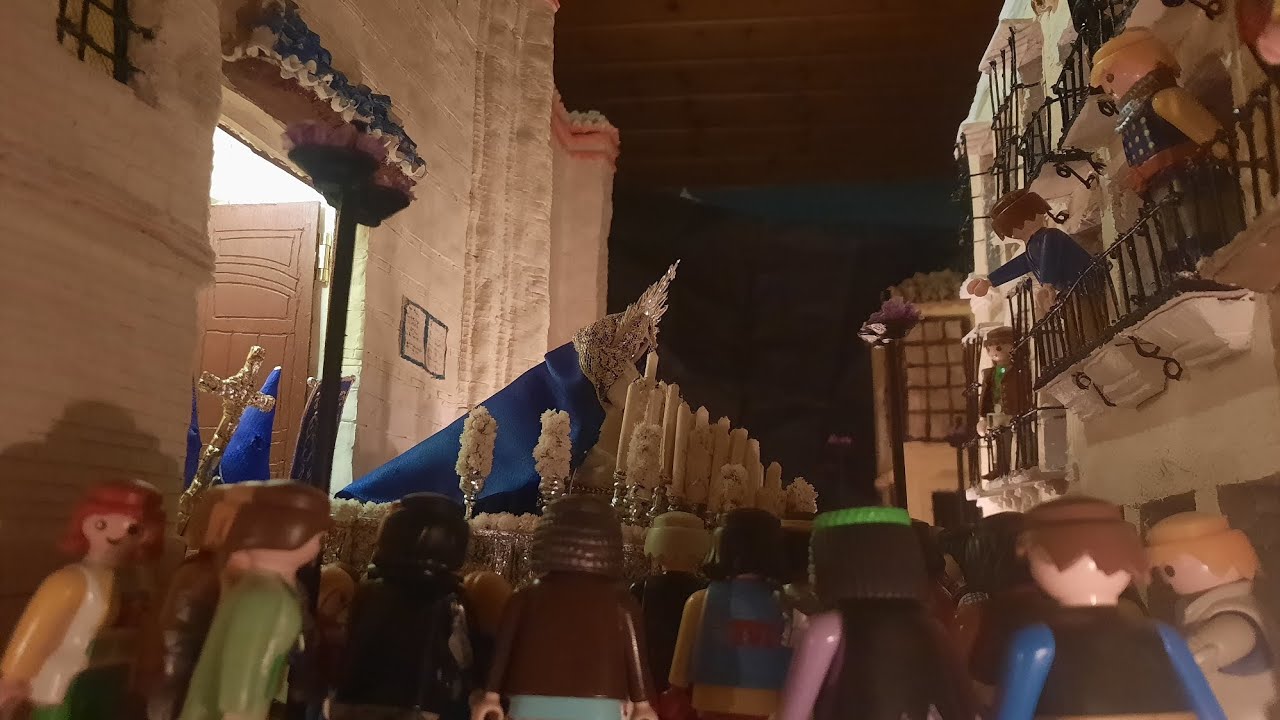 Sábado de Ramos Semana Santa Puente Genil 2024 playmobil