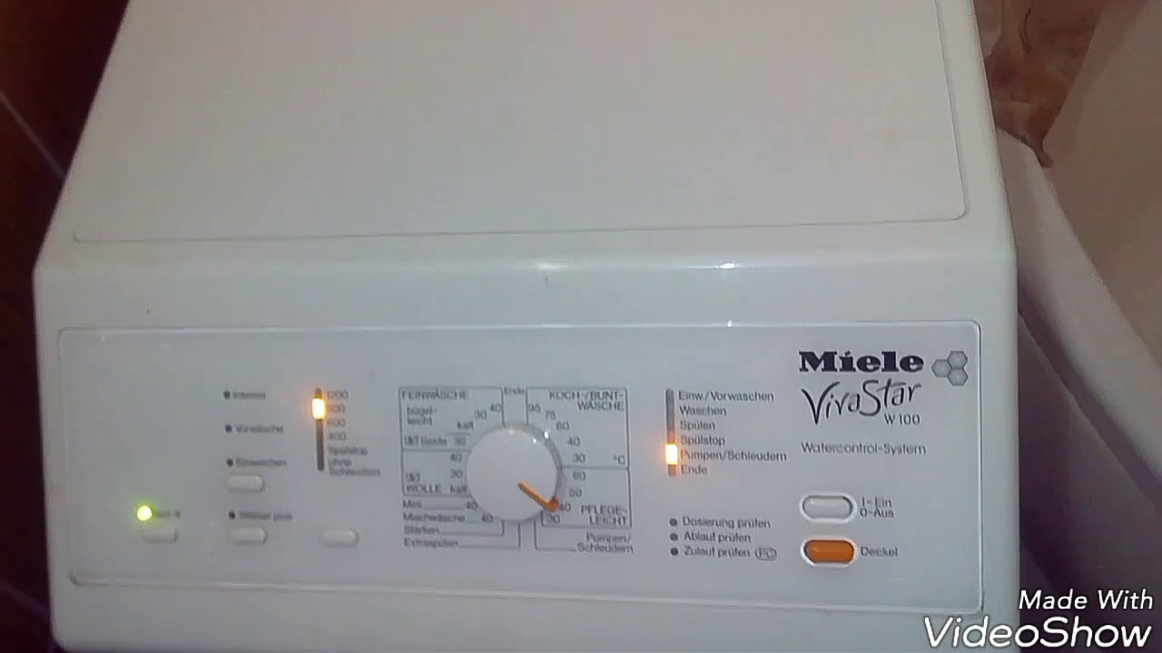Miele W-100  Не откачивает. Разборка,ремонт (решено).