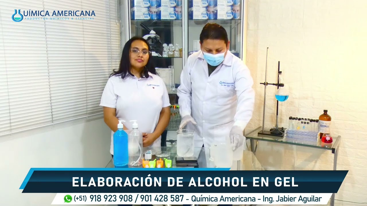 Elaboraci&oacute;n de ALCOHOL EN GEL | Qu&iacute;mica Americana