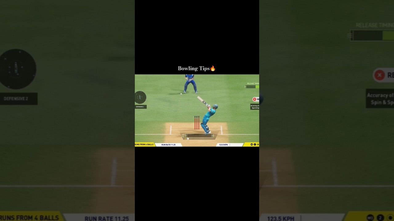 dream cricket 2025. Bowling Tips🏏 