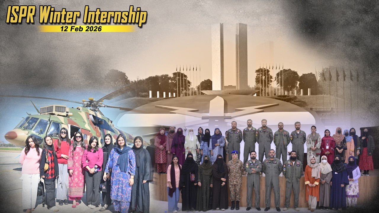 ISPR Winter INTERNSHIP 12 FEB 2026