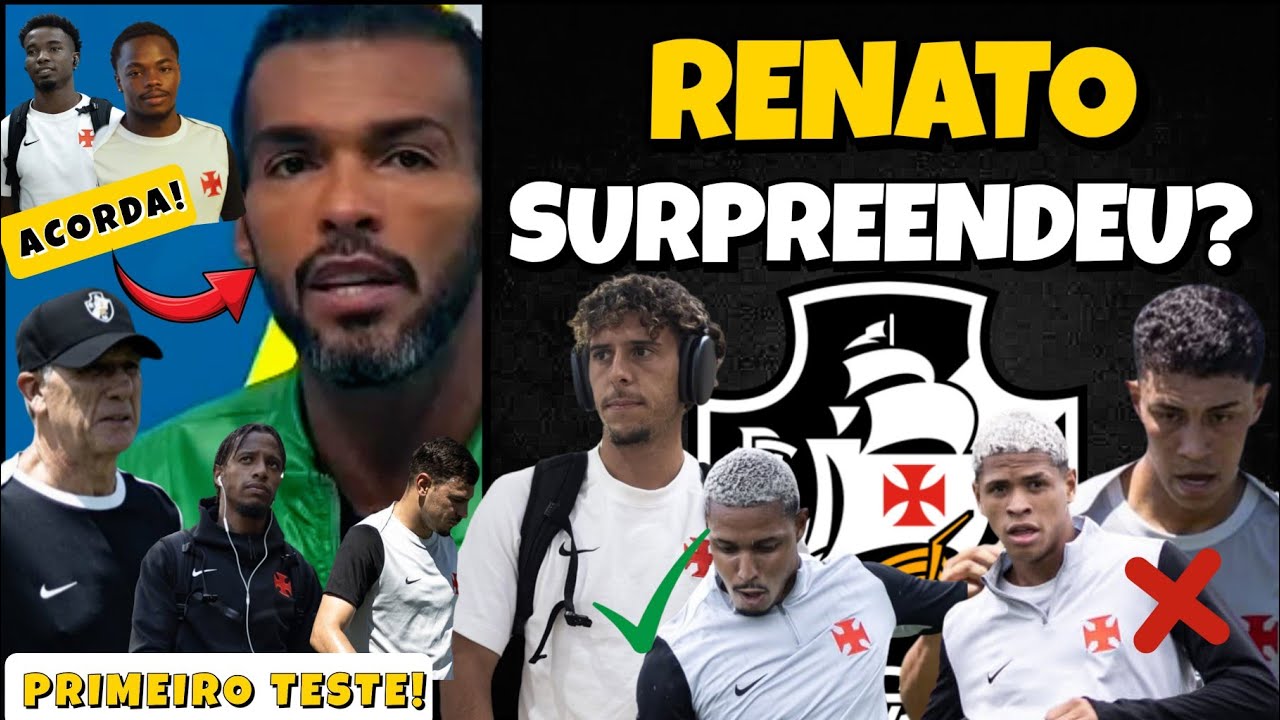 ACORDA, RICHARLYSON! THIAGO MENDES E ANDRÉS GÓMEZ | RENATO GAÚCHO BARRA BARROS E ROJAS; NUNO TITULAR