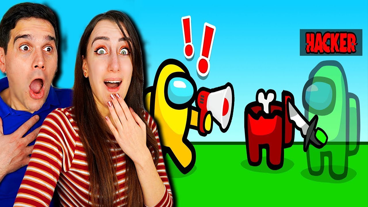 SCHERZI AI NOSTRI FAN SU AMONG US USIAMO GLI HACKS!!!