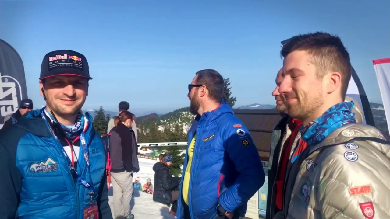 Wintercamp X - zimowy biwak szkoleniowy na Turbaczu. Ściana lodowa, raki i czekan, namiot- zimą.