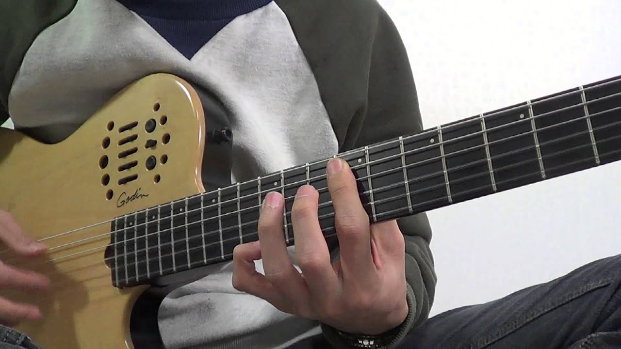 Godin Multiac ACS Slim SA- "Angelina" (cover) 황영석