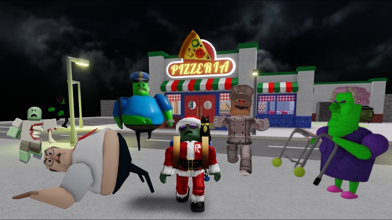 Fast Zombie SPEED RUNS with and without gadgets in #roblox Barry, School, Papa, Gran Scary Obby