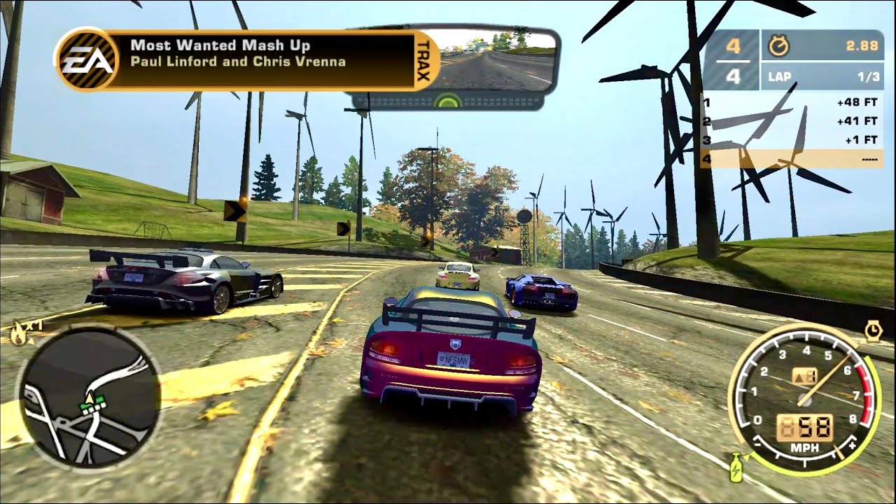 Ultimate Dodge Viper SRT10 Showdown! Brutal 3 Lap Knockout Race | Need for Speed Most Wanted