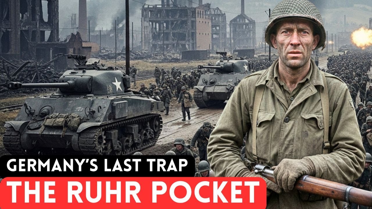 Fall Asleep To | The Complete History of the Ruhr Pocket | WW2 Relaxing War Documentary
