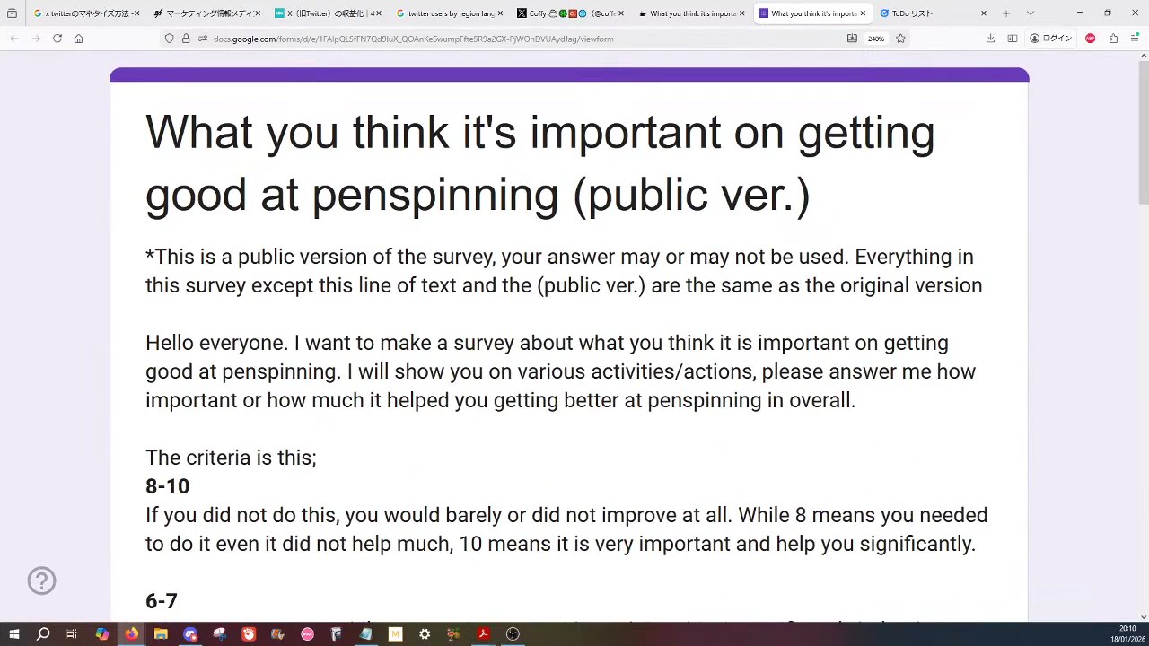 Small Talks: A Pen Spinning Stream (1st in 2026)