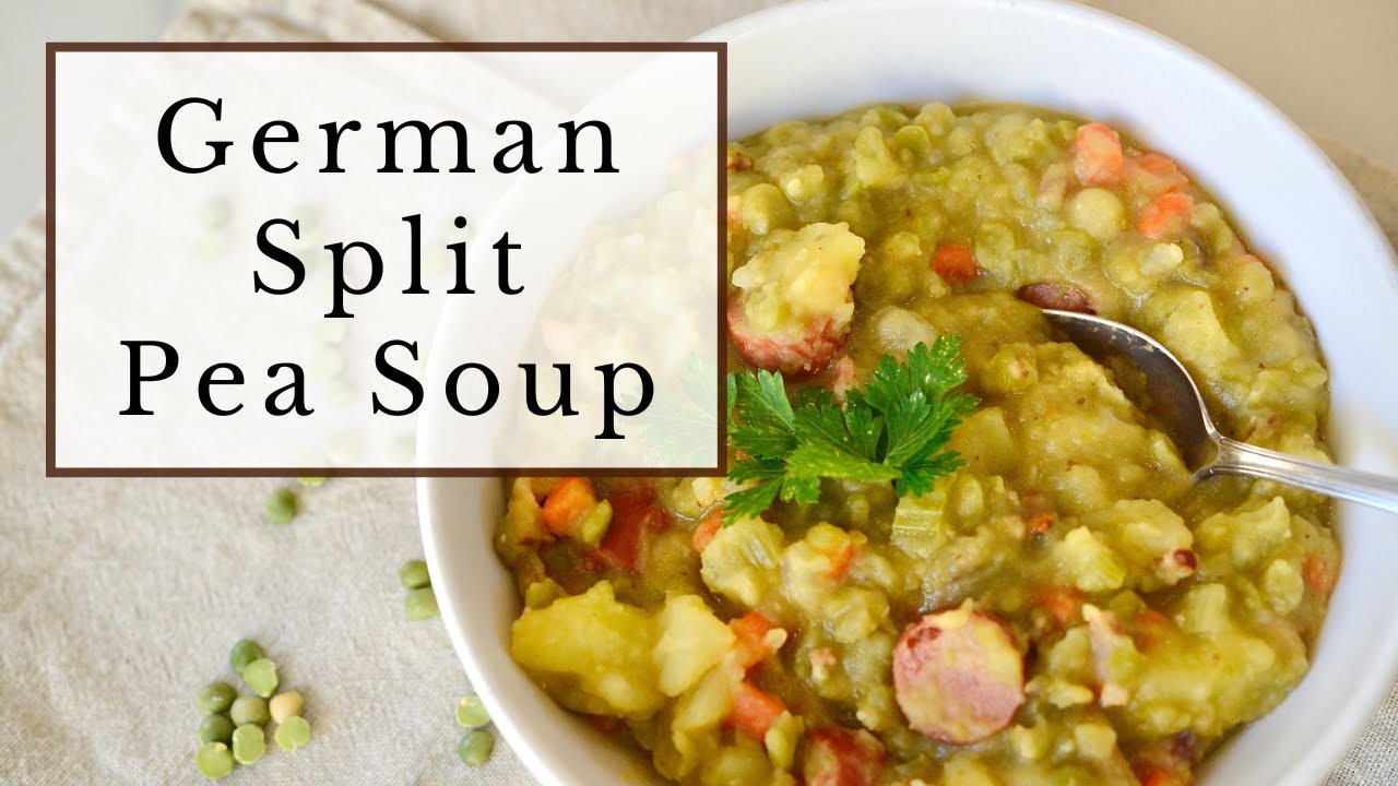 Authentic German Split Pea Soup Recipe - Hearty and Delicious!