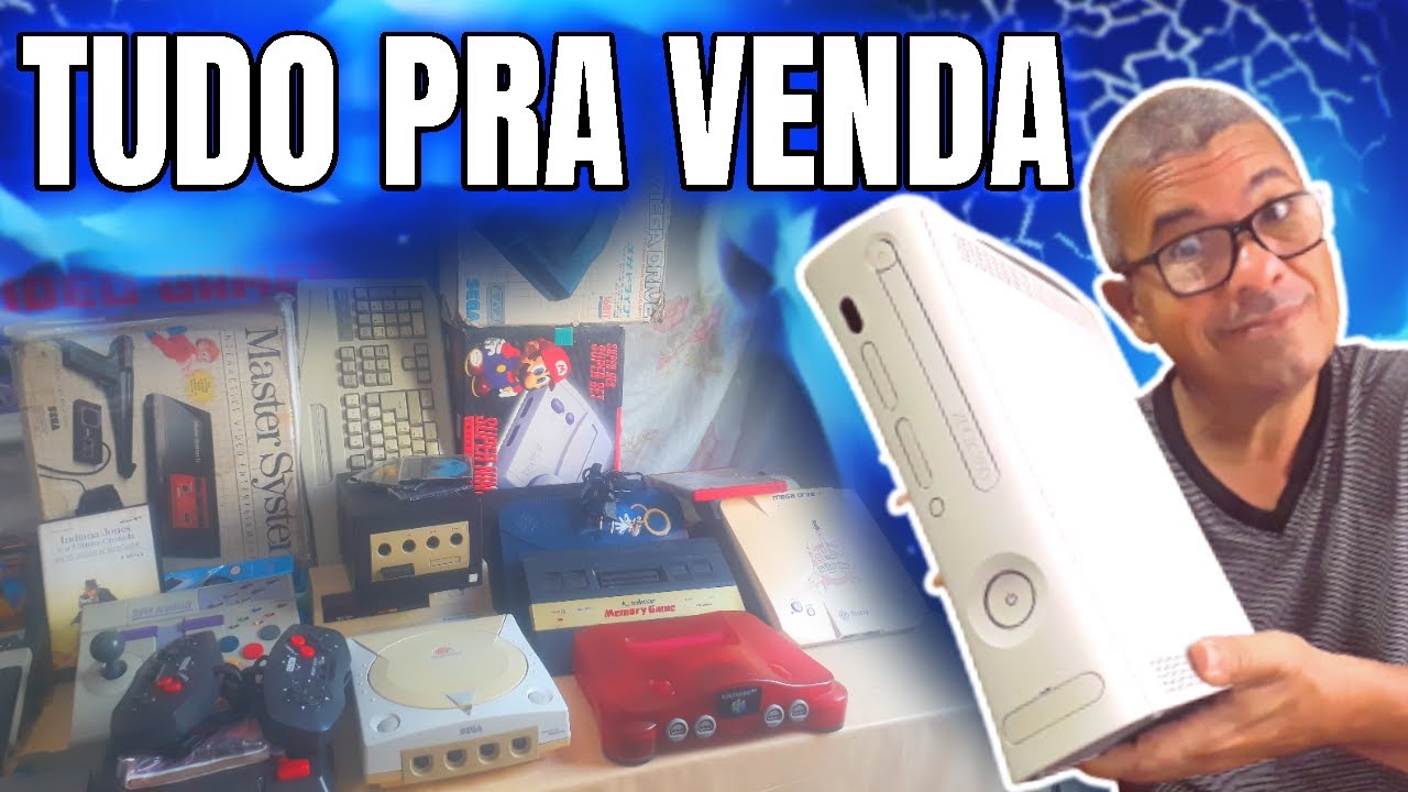 GAMES RETR&Ocirc; TUDO A VENDA!