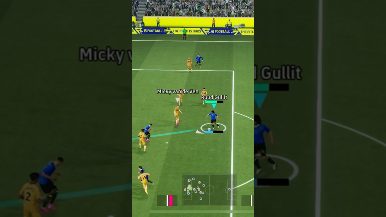 Ruud Gullit with Outside Curl Shot👌 