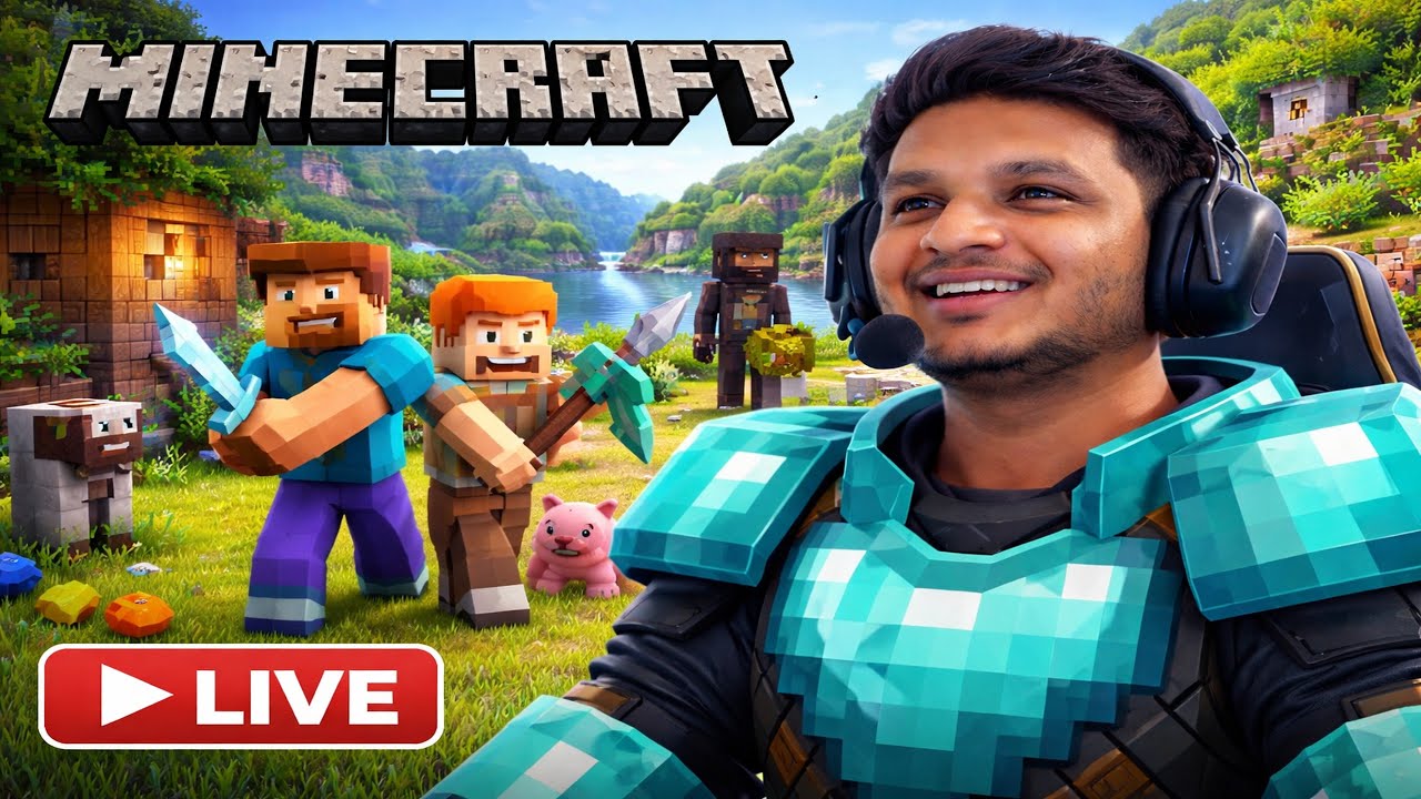 🔴Minecraft LIVE — Survival Mode 🔴Insane Graphics Mod!