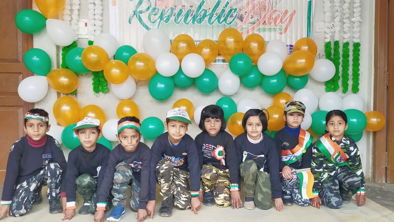 Kandhe Se Kandhe Milte Hain Dance Performance | Republic Day | The Great Vision School
