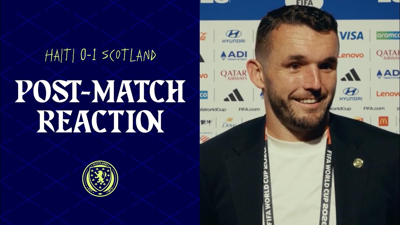 &ldquo;It&rsquo;s a Proud Night&rdquo; John McGinn Post-Match Reaction | Haiti 0-1 Scotland | FIFA World Cup