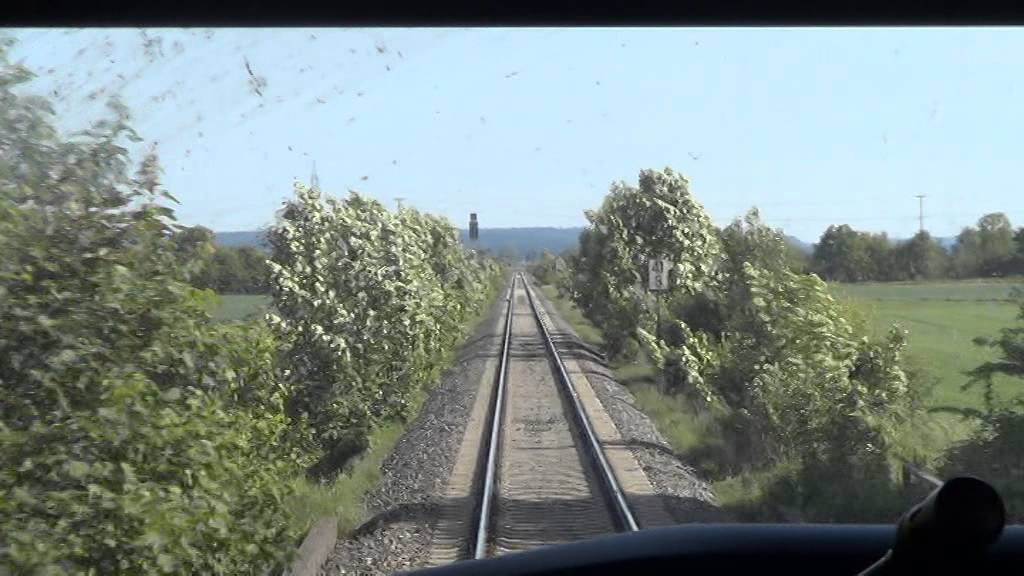 Führerstandsmitfahrt Memmingen - Kellmünz