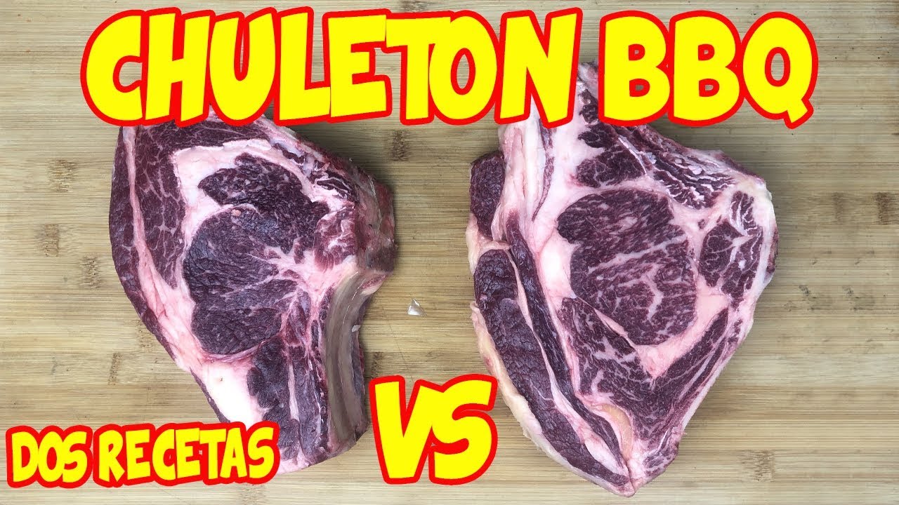 CHULETÓN en la BARBACOA 🥩Sellado DIRECTO VS sellado INVERSO