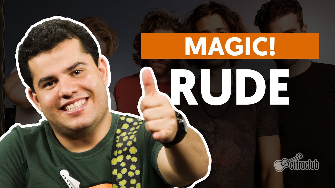 Rude - Magic! (aula de guitarra)