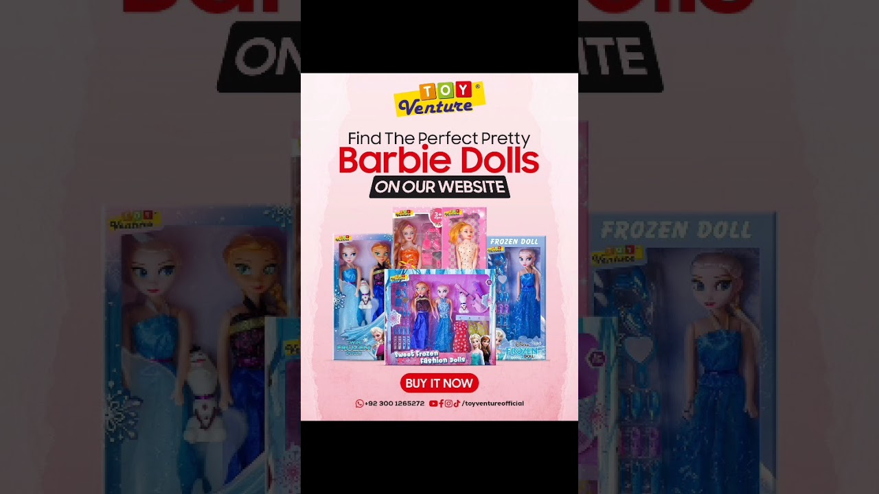 Beautiful Barbie & Frozen Dolls Collection | Best Toys for Girls | Toy Venture