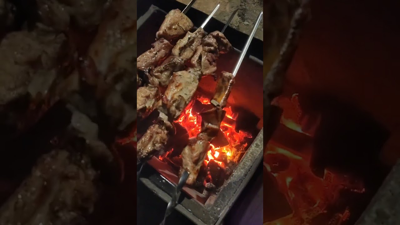 Самый автоматический, самый ленивый, самый мангал в мире. Равномерная прожарка.
