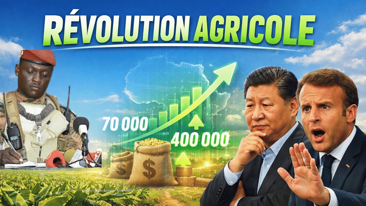 Ibrahim Traoré : 400 000 plants révèlent un choc agricole qui inquiète le monde