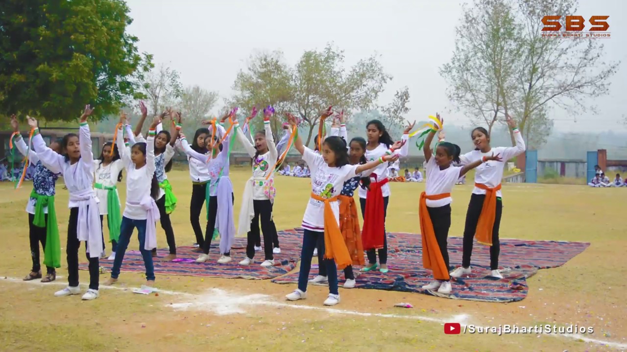 Patriotic Mashup Dance | Saraswati Vidya Mandir Dugda