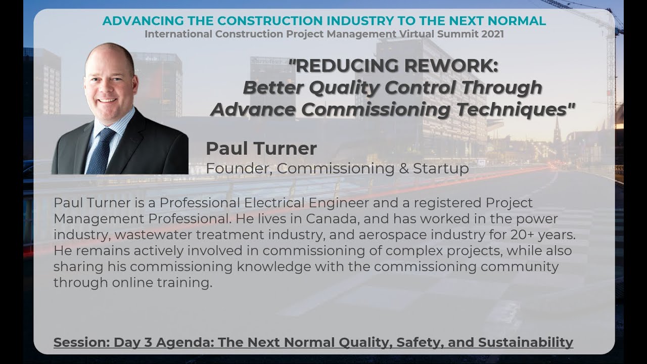 ICPMVS 2021 Day 03 Session 04 Reducing Rework