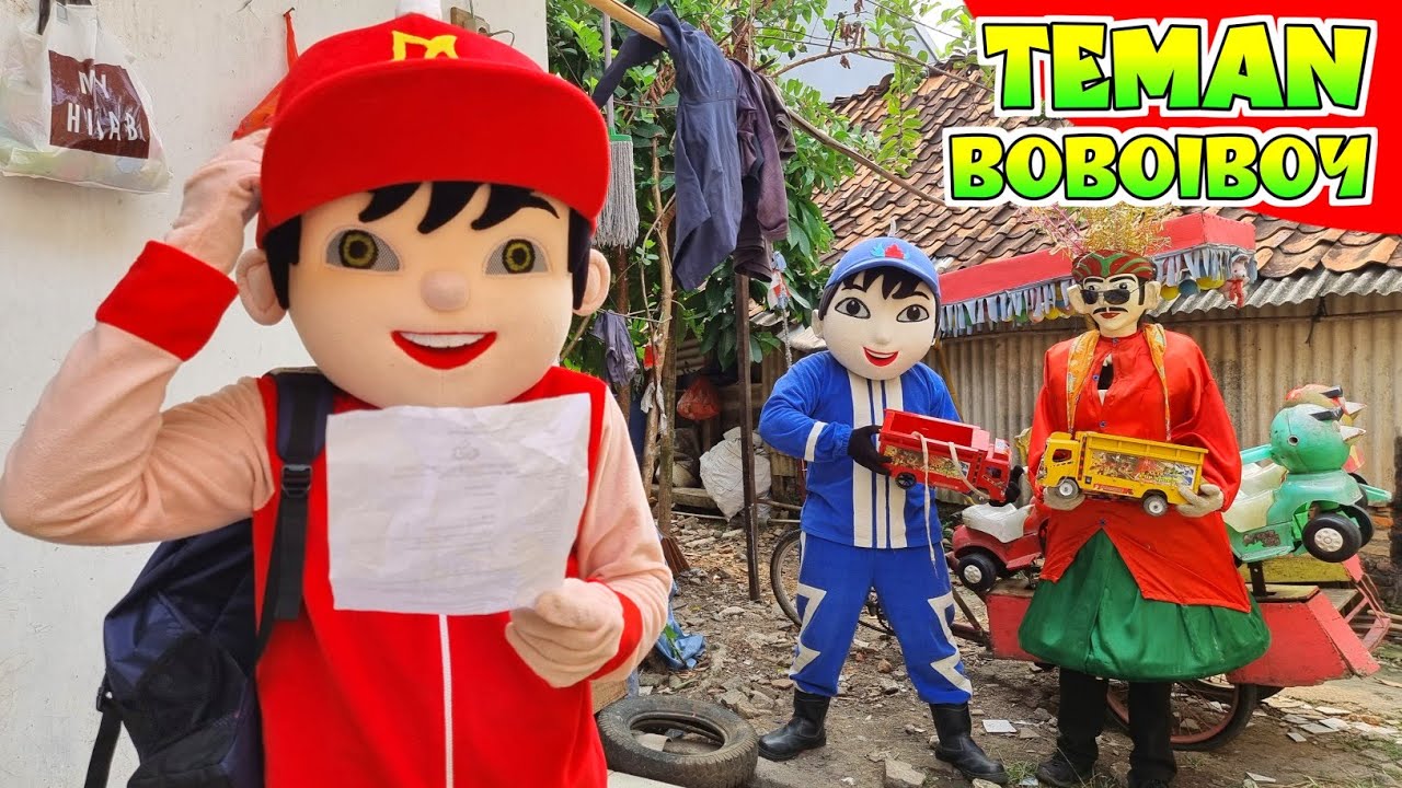 Boboiboy Salah Alamat | Drama Badut Boboiboy & Ondel ondel Betawi | TeleBadut eps.245