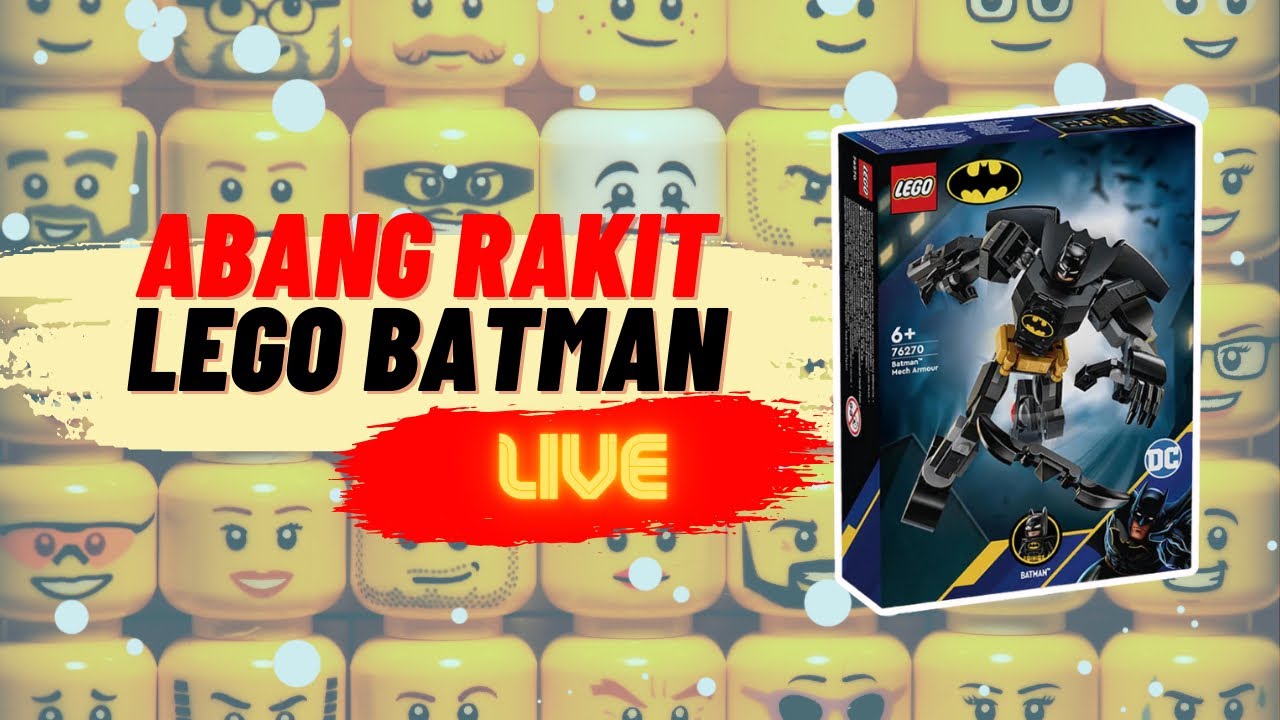 Abang Rakit Lego Dc Batman 