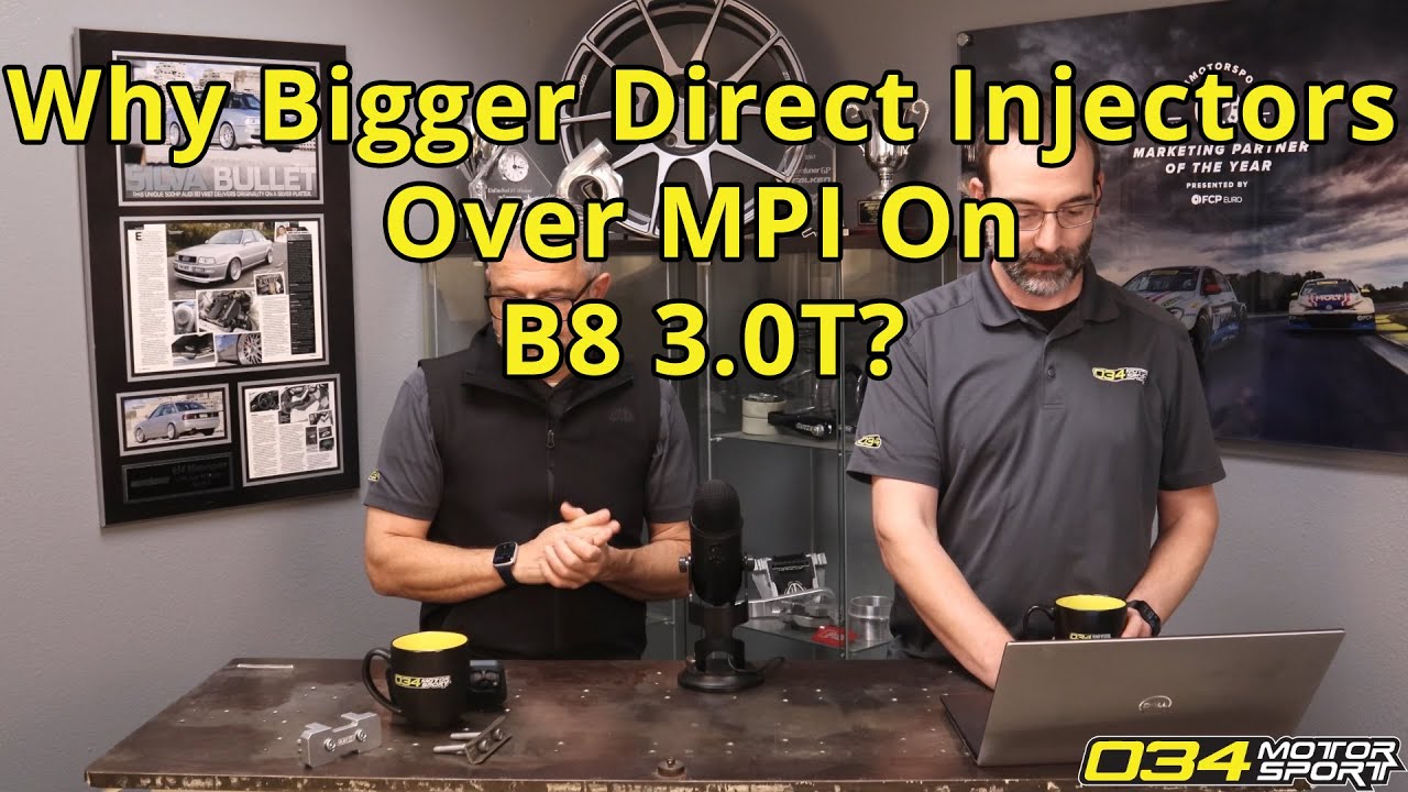 Why Bigger Direct Injectors Over Multi Port Injection For The B8 3.0T Platform? | 034Motorsport FAQ