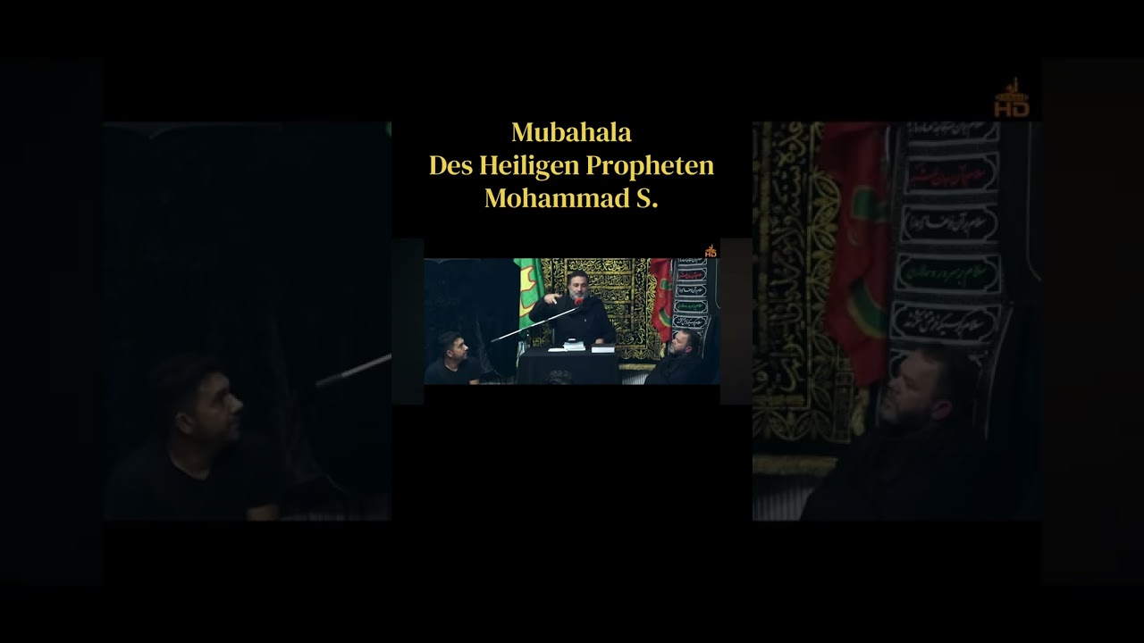 Der Heilige Prophet Mohammad S. Mubahala vs Christen