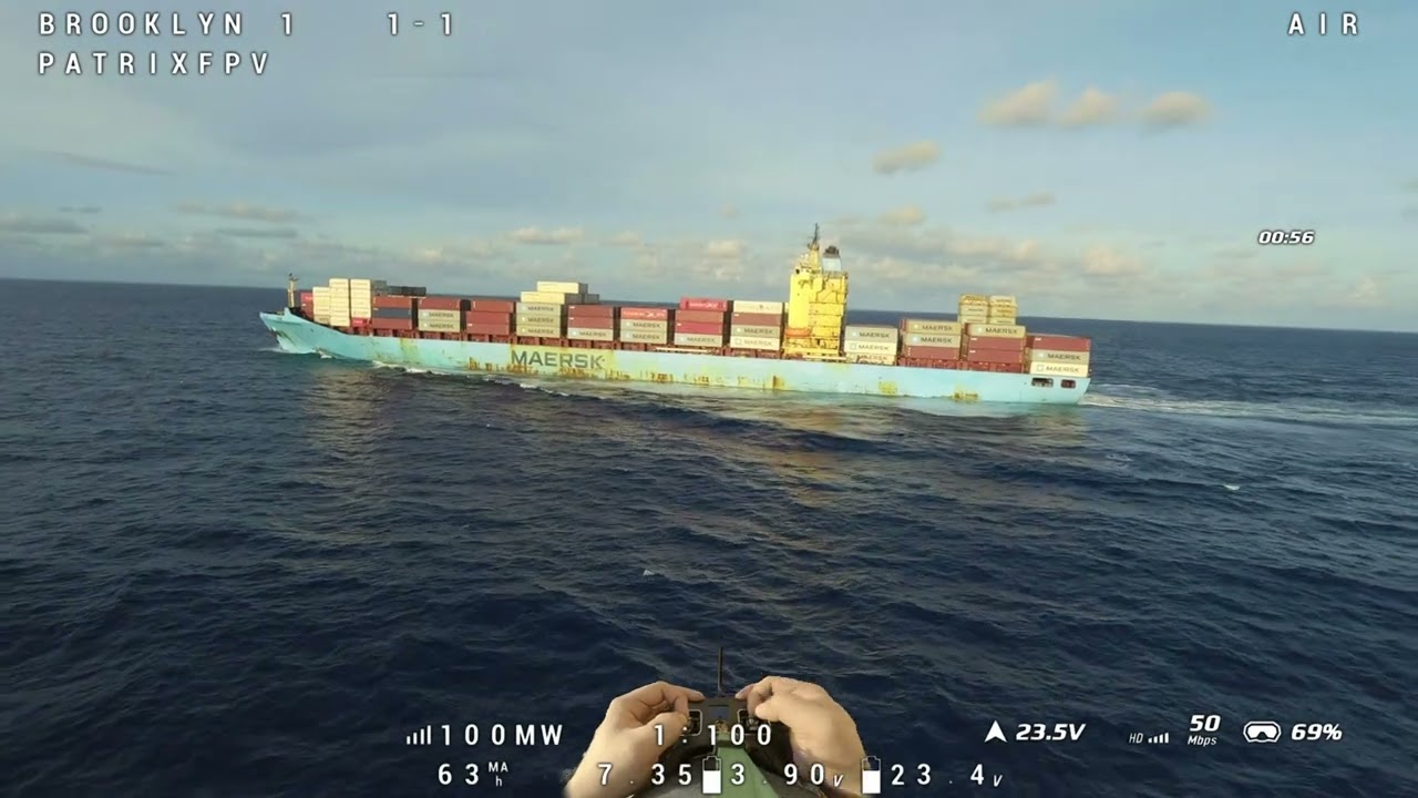 Круиз по океану | Дрон FPV | Отдых на закате