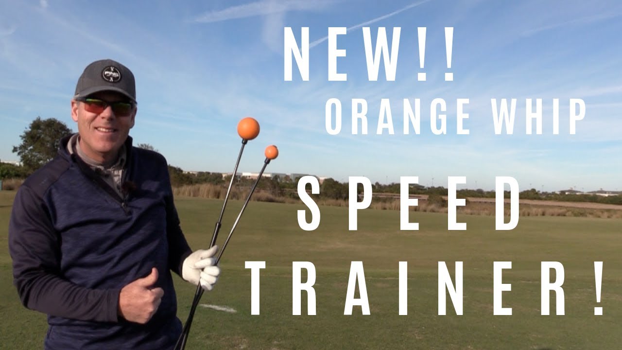 NEW ORANGE WHIP SPEED TRAINER-Called LIGHTSPEED!