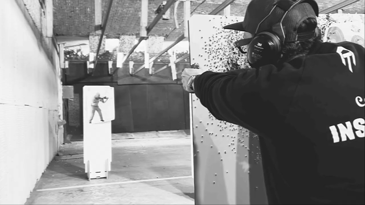 Shooting Range Training with Special Forces Instructor