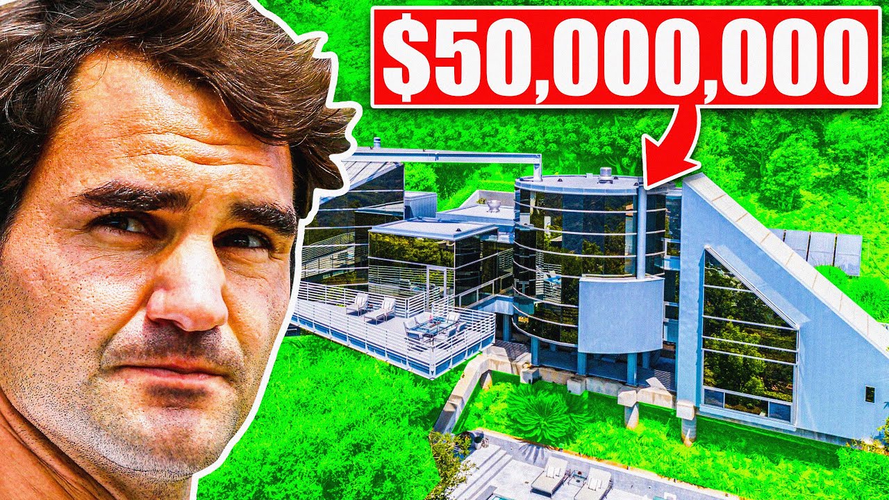 How Roger Federer Spends His $550 MILLION