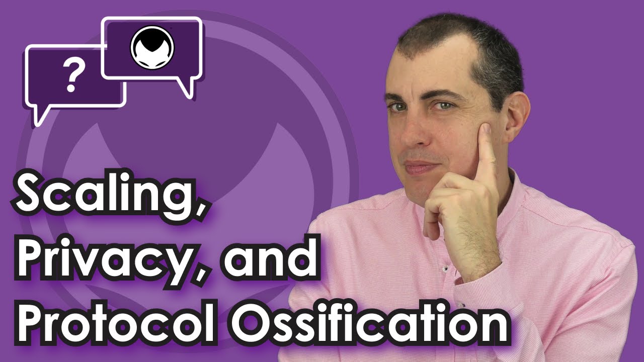 Bitcoin Q&A: Scaling, Privacy, and Protocol Ossification