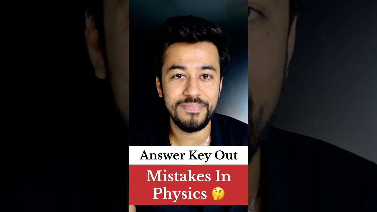 RE - NEET 2026 Provisional Answer Key Out! 🚨 Physics Controversial Questions Dropped? | Kshitiz Sir