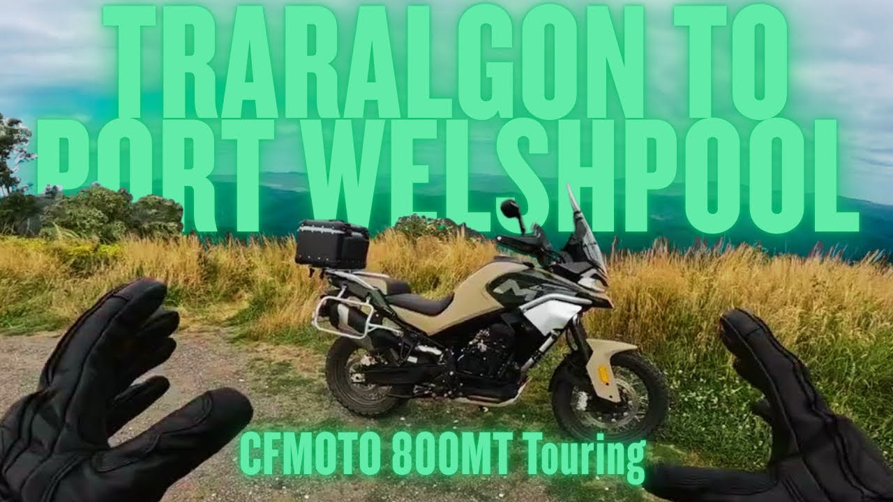 Port Welshpool Long Jetty Ride | CFMOTO 800MT Touring | Traralgon → Port Welshpool via Tarra-Bulga