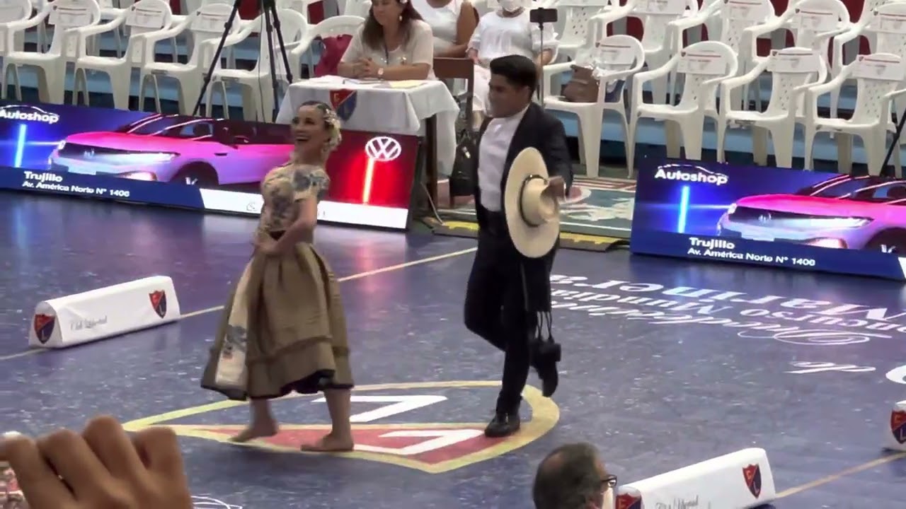 Concurso Mundial Marinera Trujillo 2022 Adulto (2da final) - Paula Galdos y Alejandro Corcuera