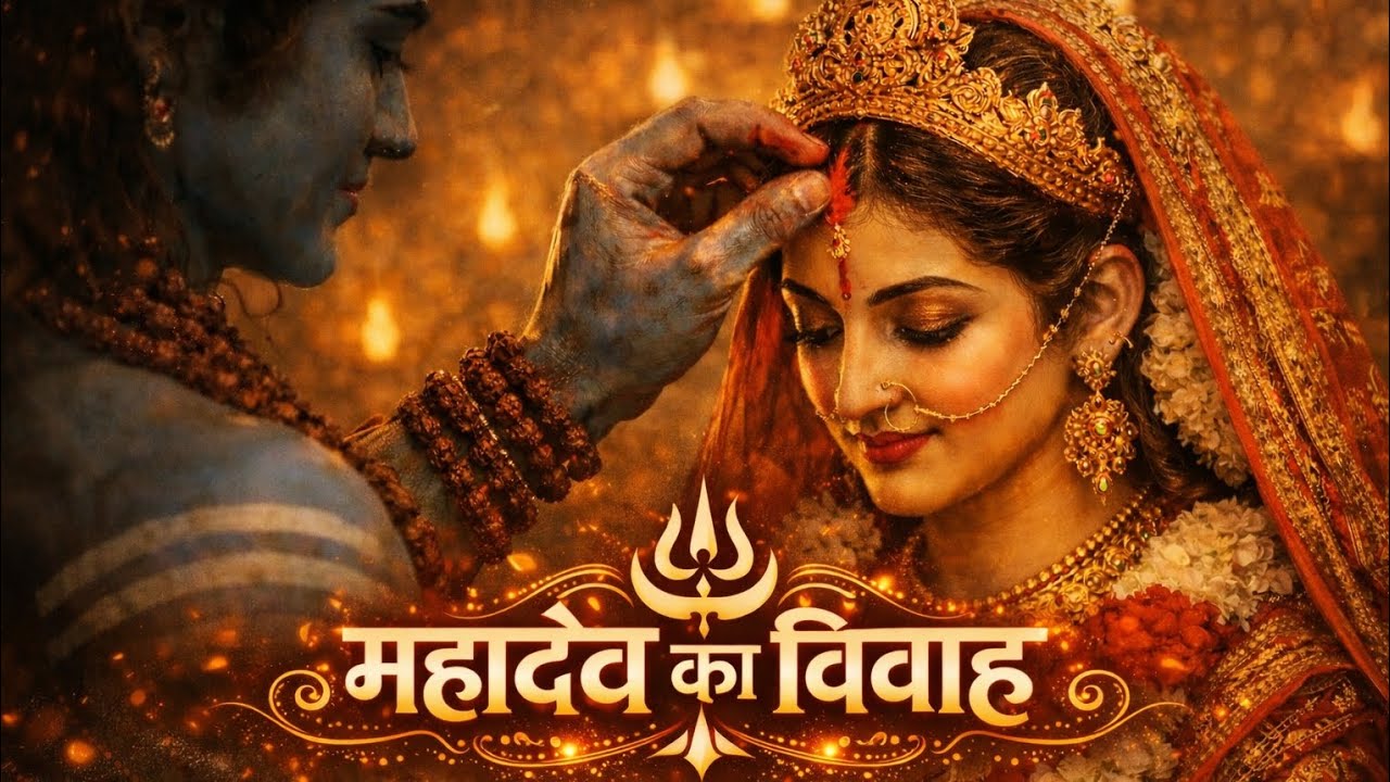 महादेव का विवाह 🔥 | शिव पार्वती दिव्य मिलन | Shiv Parvati Vivah Cinematic Bhajan 2026