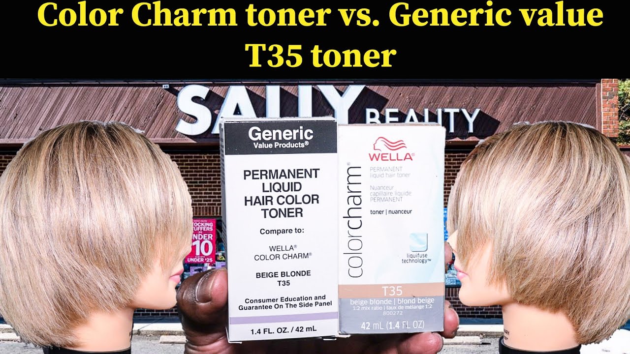 Тонер Wella Color Charm T35 против тонера T35 по стандартной цене
