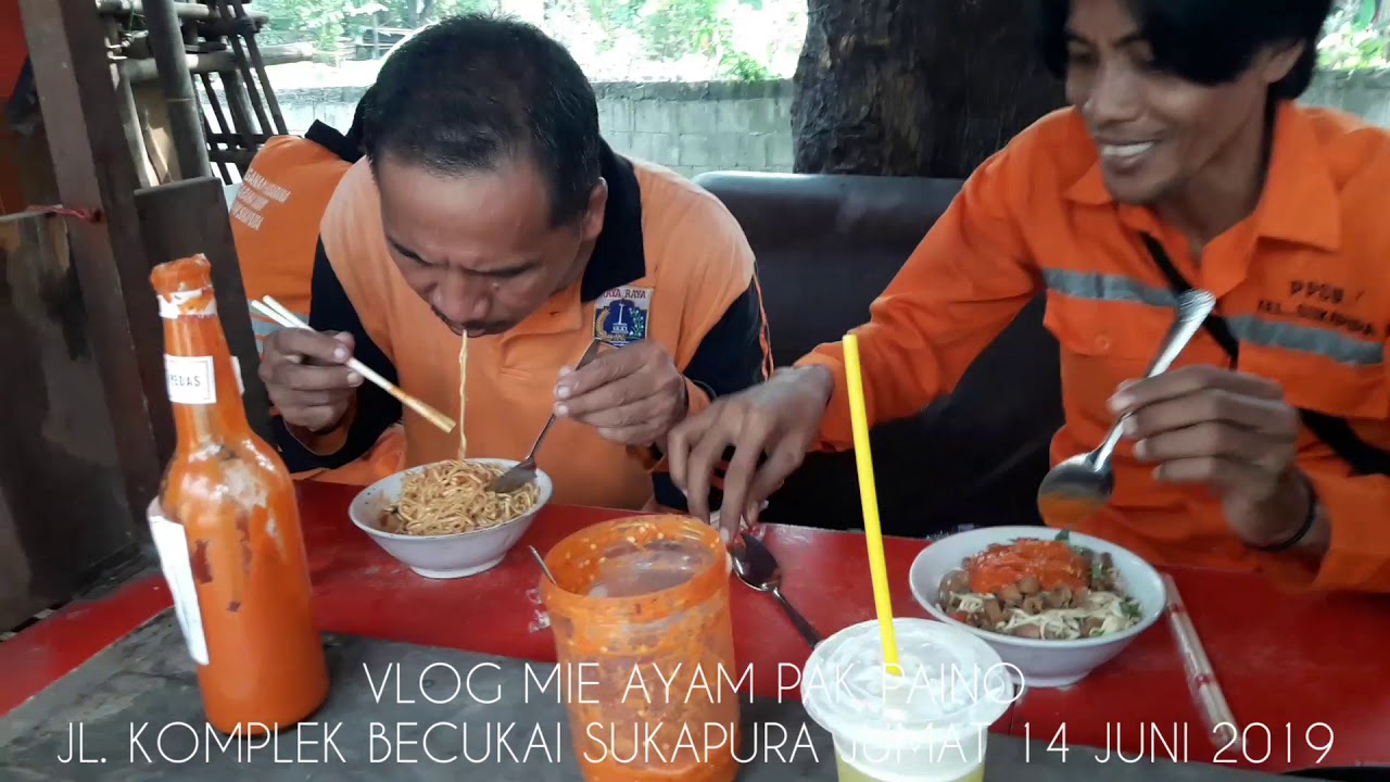 VLOG Mie AYAM Pak Paino WONOGIRI Gajah Mungkar DI KOMPLEK Becukai SUKAPURA