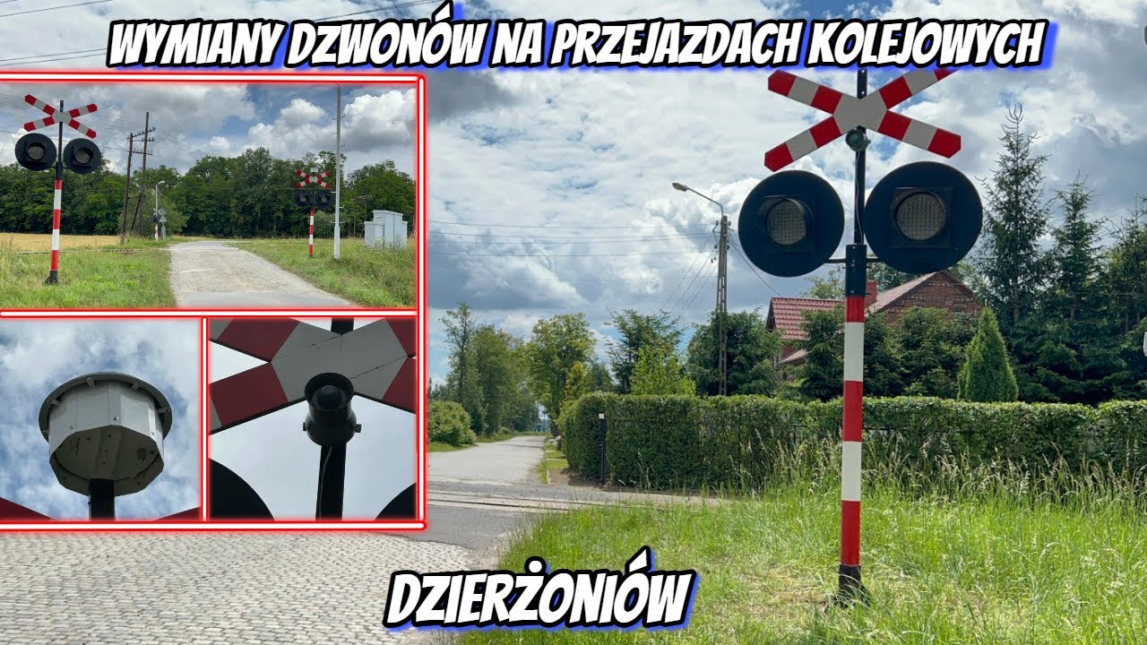 [WYMIANA DZWONÓW] Dwa przejazdy kolejowe SSP SPA-1 w Dzierżoniowie
