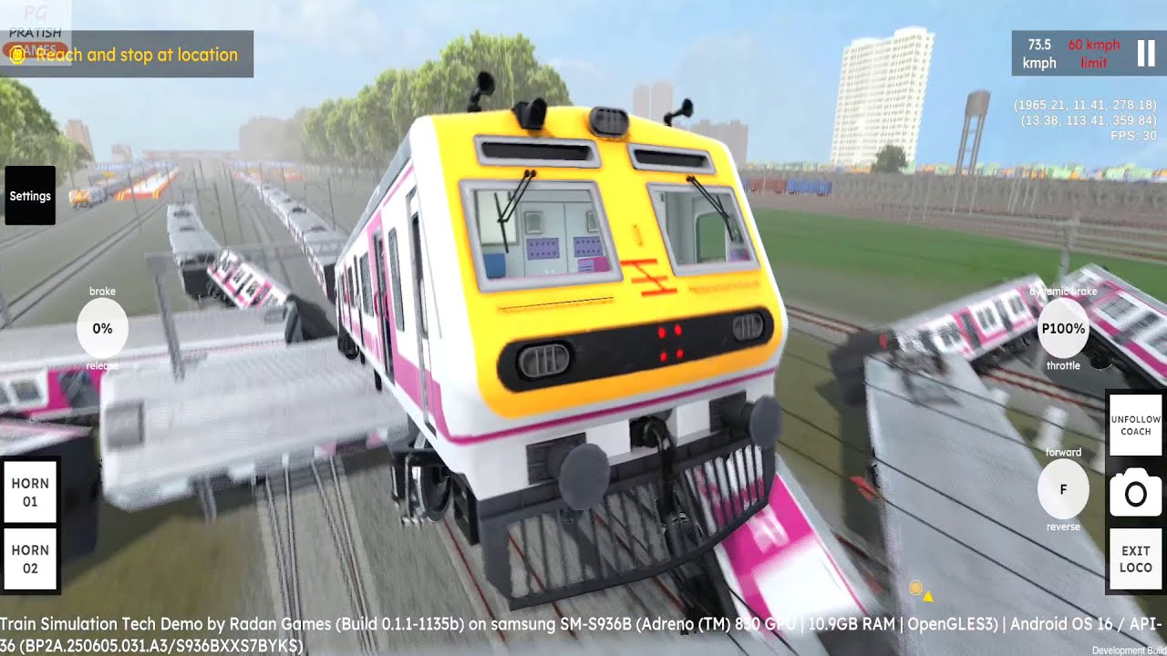 Mumbai Local Train Game Download | RG Train Tech Demo Android Gameplay | Train Games to Play