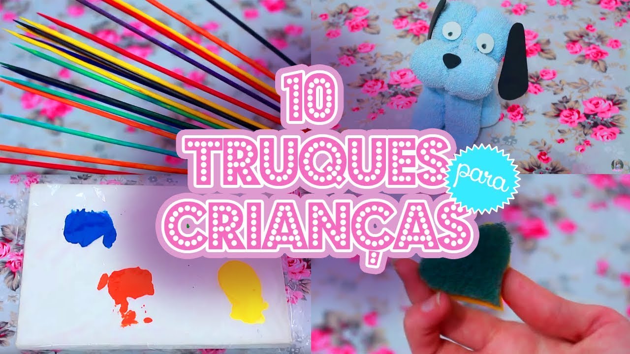 10 truques que toda CRIANÇA precisa fazer!