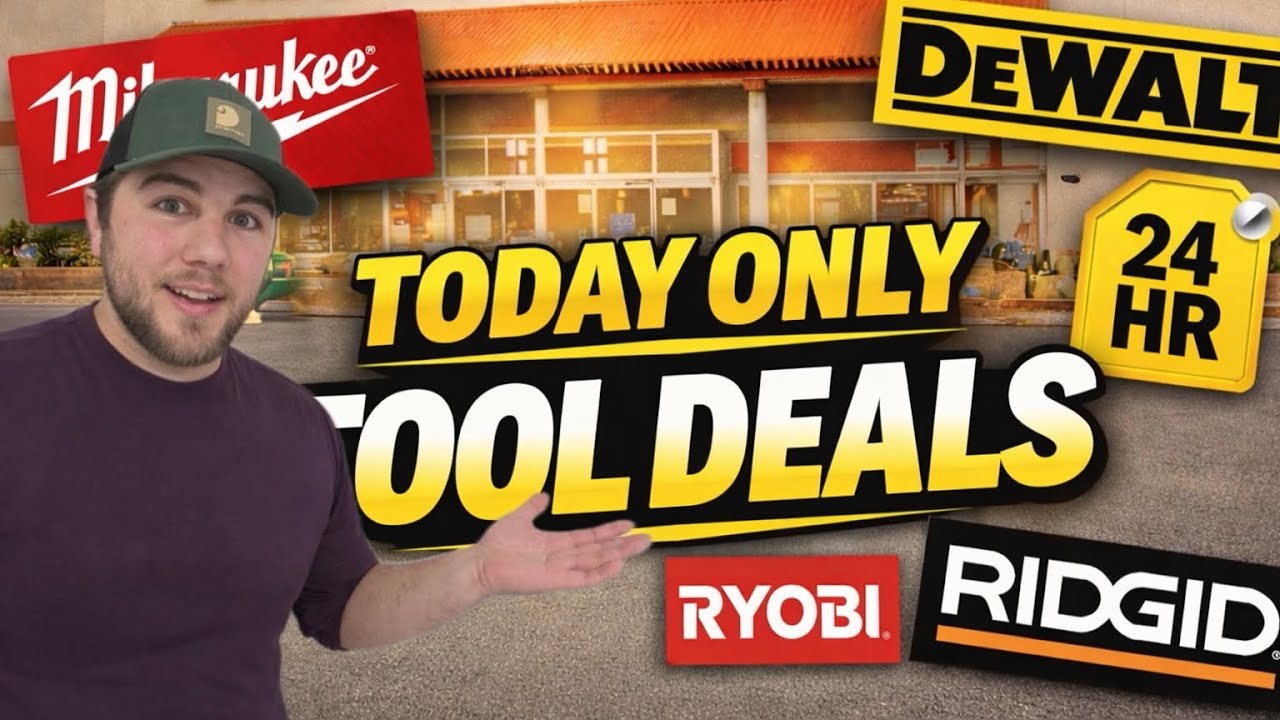 These Home Depot Tool Deals Won’t Last 