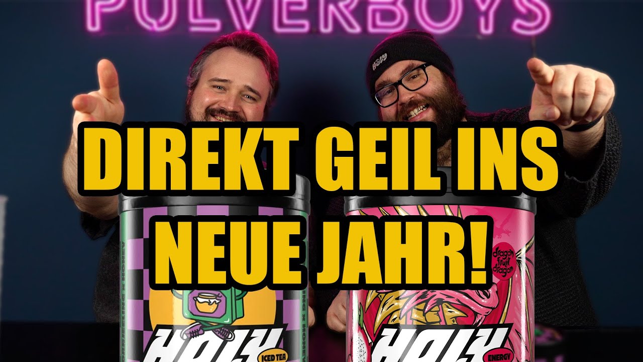 2 HOLY® KNALLER - AB DEM 30. JANUAR!  DRACHENFRUCHT & NEUER ICED TEA!